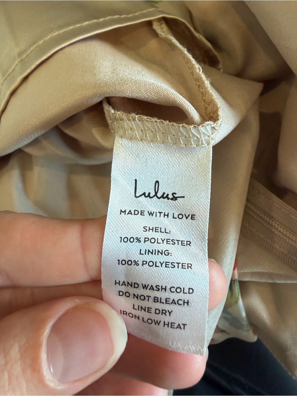 Lulu's Blush Floral Cowl Midi Dress - Picture 11 of 11